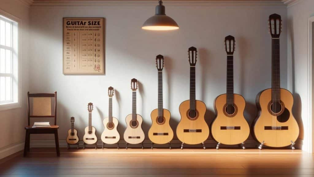 Comment choisir sa taille de guitare ?