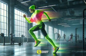 une tenue de sport fluo