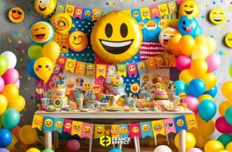 anniversaire thème Smiley & Emojis